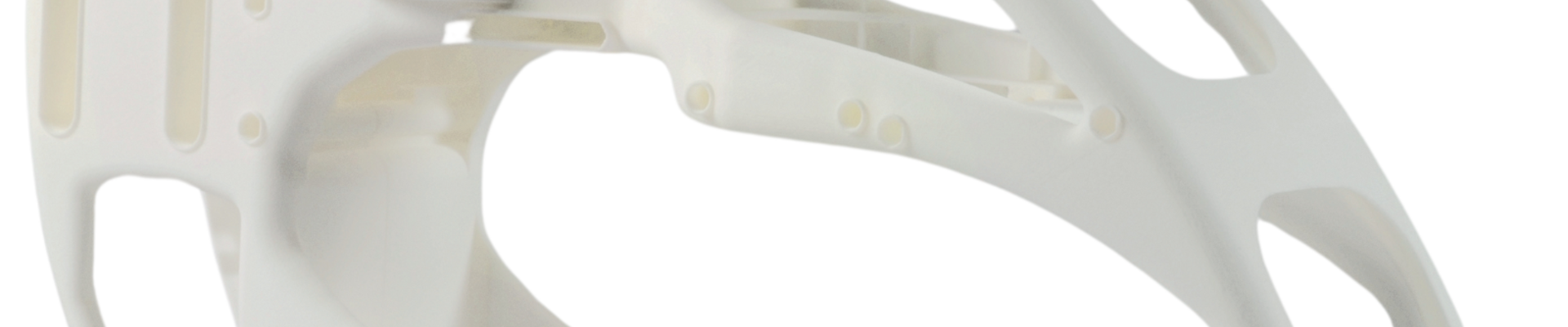 3D-gedrucktes Gehäuse aus dem Polymerwerkstoff PA 2200