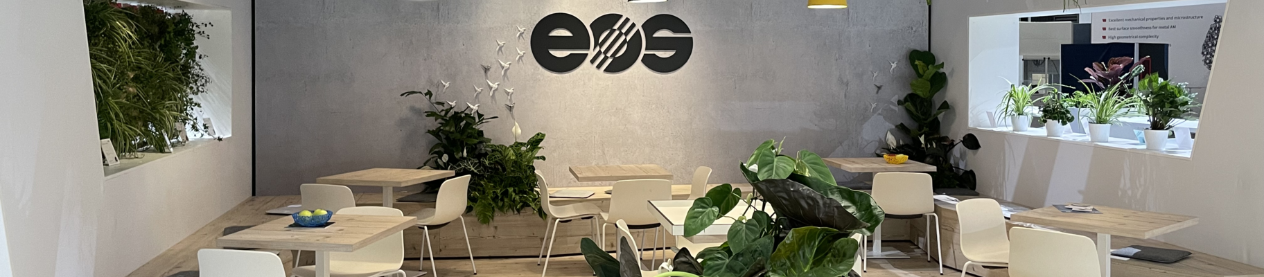 EOS Formnext 2023 Aufenthaltsraum